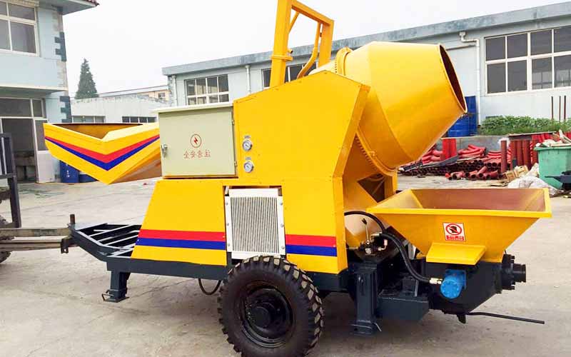 Concrete Mixer Pump Machine