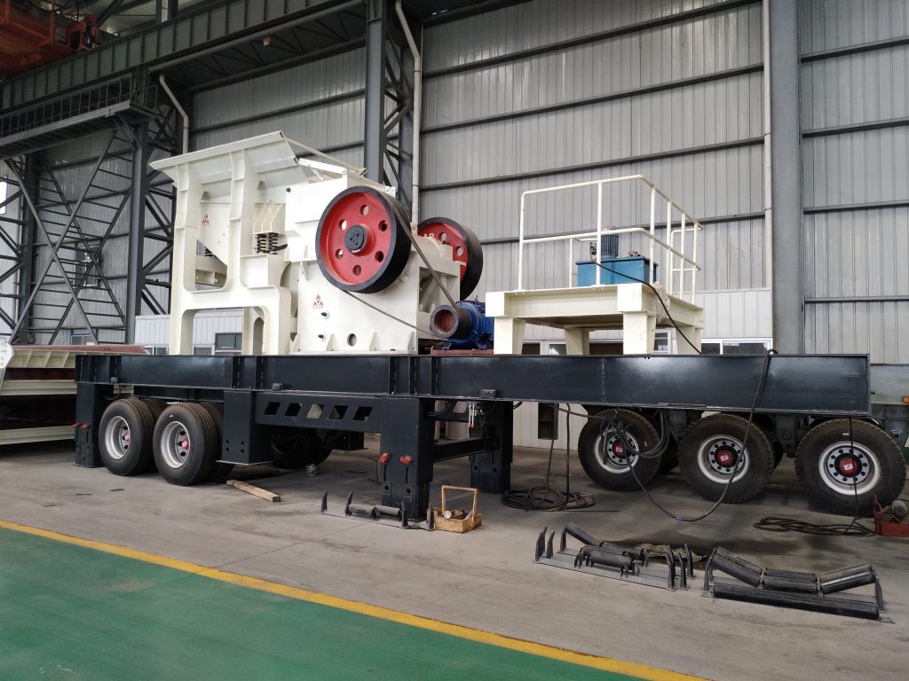 Portable Jaw Crusher Plant