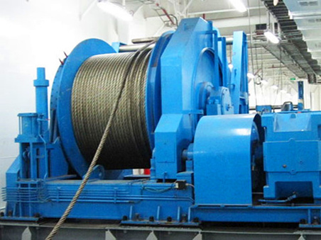 marine hydraulic winch 