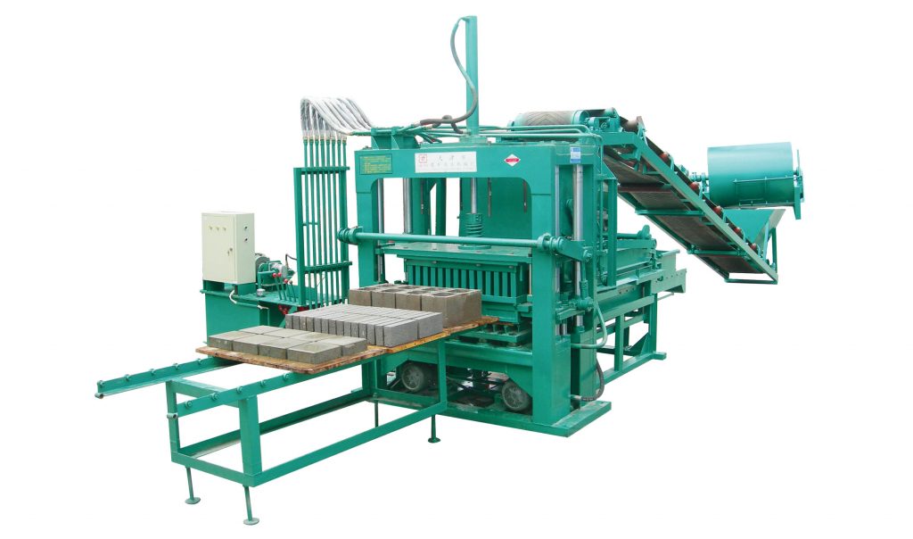 concrete block machine