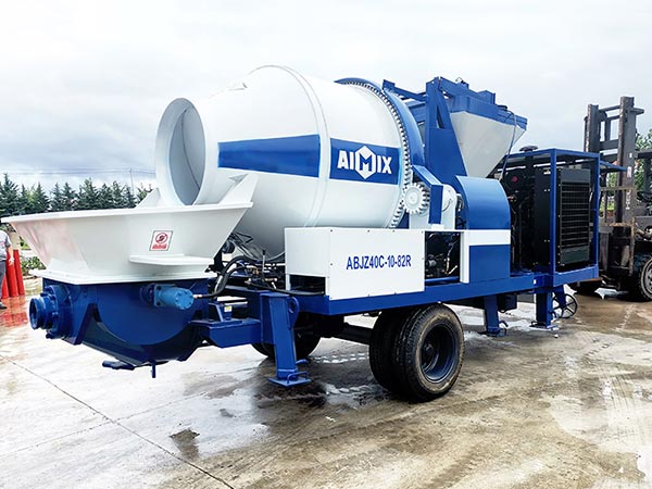 China Concrete Mixer Pump Cost