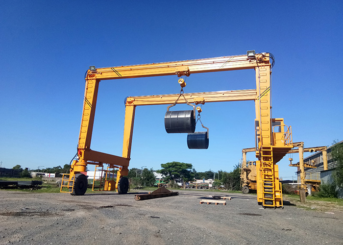 10 ton rubber tyred gantry crane