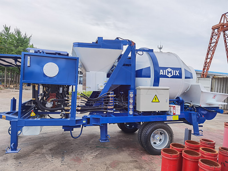 Concrete Mixing Pump