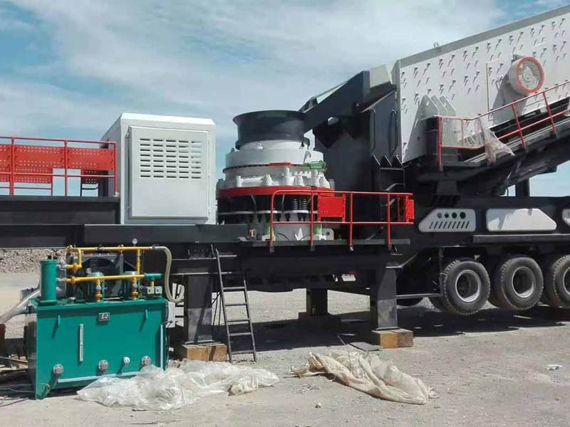 cone crusher for portable crushing plant