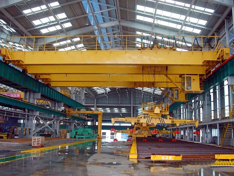 50 ton electromagnetic overhead crane