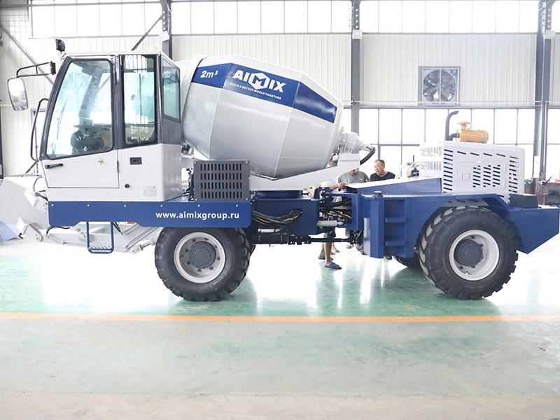 AIMIX New Self Loading Concrete Mixer