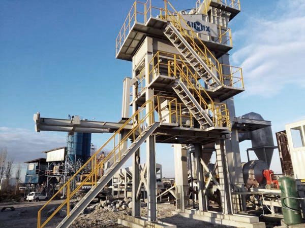 ALYQ40 mobile asphalt batch plant