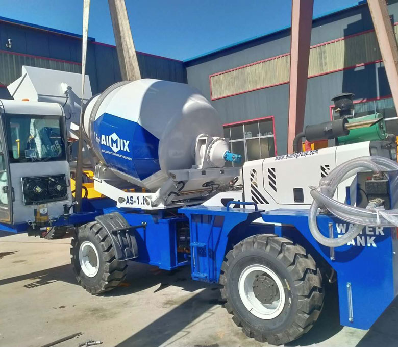 AS-1.8 Self Loading Concrete Truck Mixer For Sale Was Exported To Philippines
