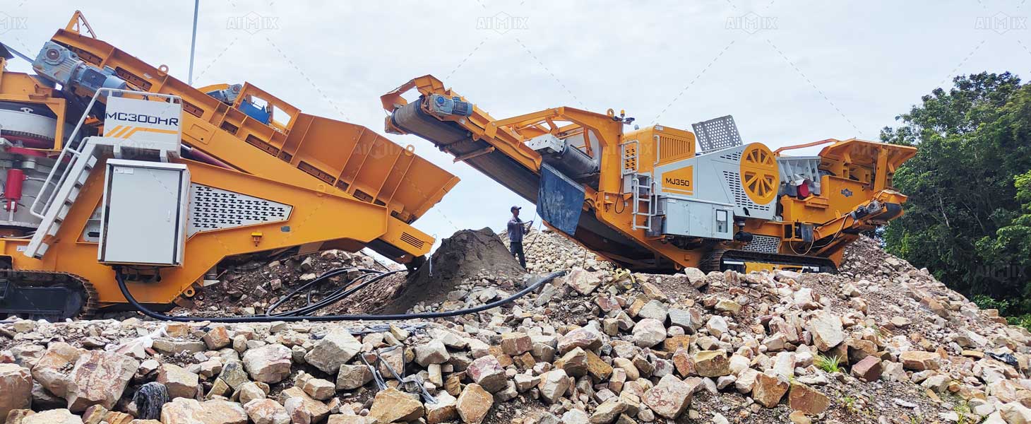 mobile granite crusher plants worked in Malaysia