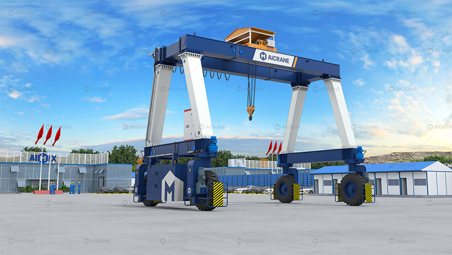 Large Capacity RTG Rubber Tyred Cranes