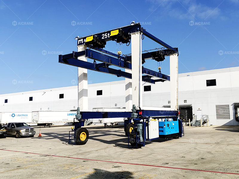 rubber tyred gantry crane manufacturer
