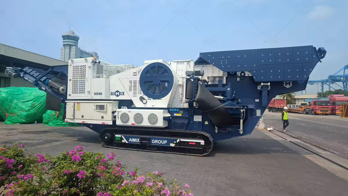mobile jaw crushing equipment