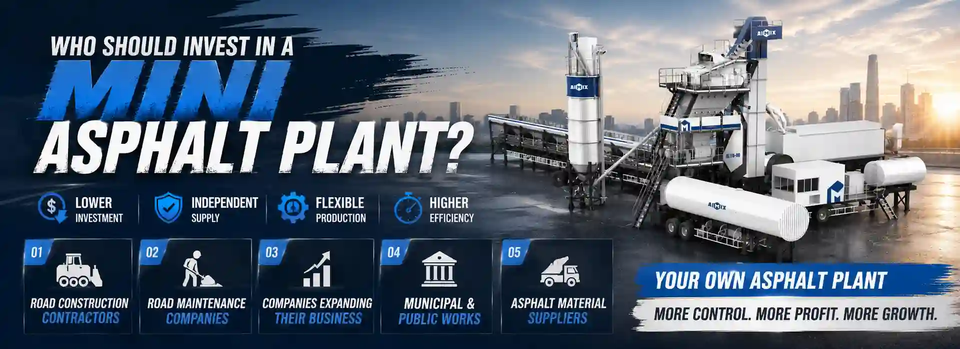 Who Should Invest in a Mini Asphalt Plant