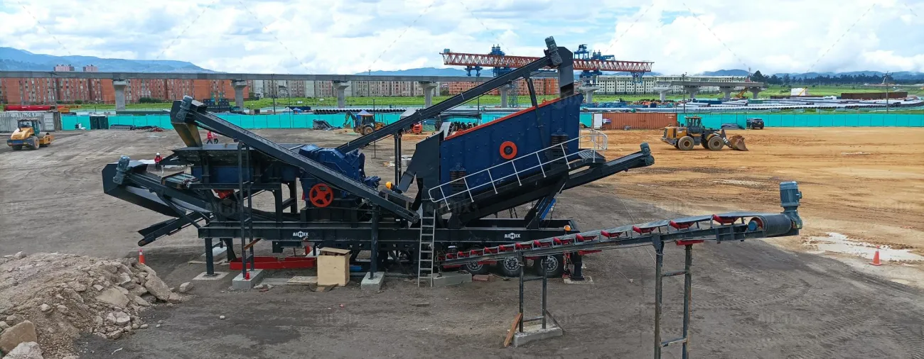 mobile impact crusher plant solution available for sale